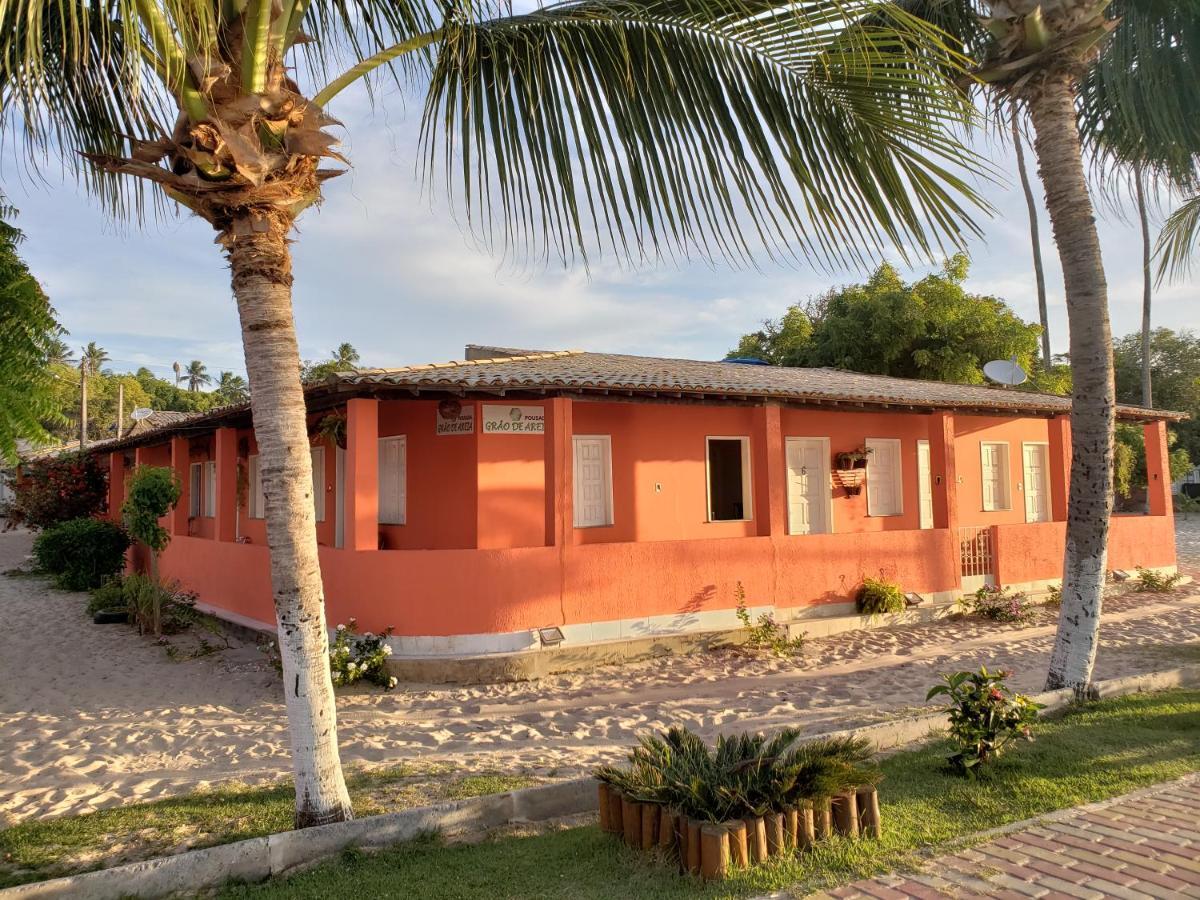 Pousada Grao De Areia Beira Mar Mangue Sêco Exterior foto